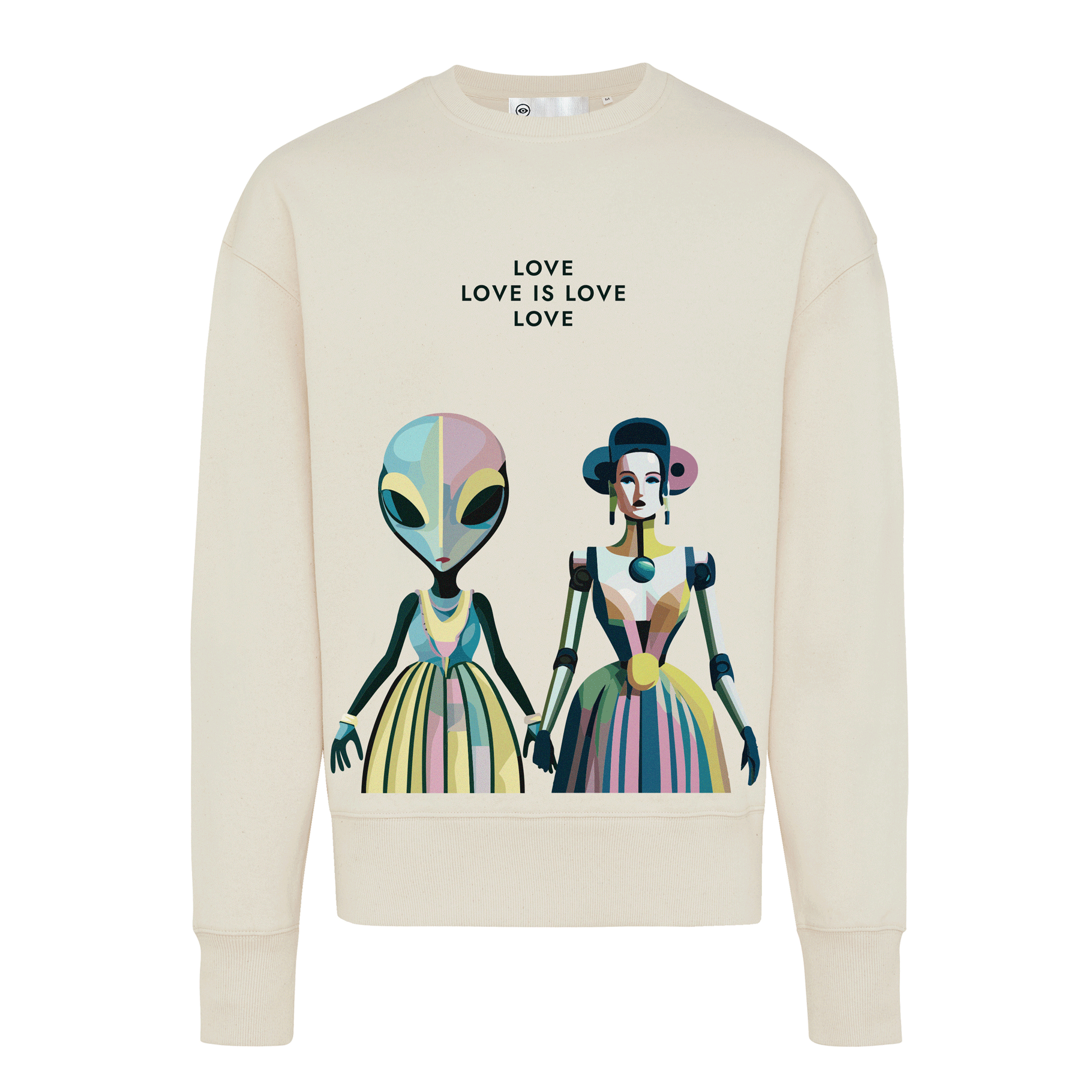 【関税・送料込】Contrast smile and love lettering sweatshirt Psalm 118 Unisex Heavy Blend™ Crewneck Sweatshirt — Jenny